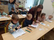Návštěva předškoláků na 1. ZŠ - hlavní budova