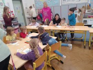 Návštěva předškoláků na 1. ZŠ - hlavní budova