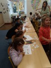 Návštěva předškoláků na 1. ZŠ - hlavní budova