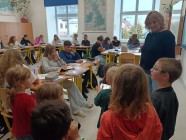 Návštěva předškoláků na 1. ZŠ - hlavní budova