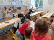 Návštěva předškoláků na 1. ZŠ - hlavní budova