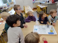 Návštěva předškoláků na 1. ZŠ - hlavní budova