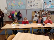Návštěva předškoláků na 1. ZŠ - hlavní budova
