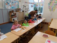 Návštěva předškoláků na 1. ZŠ - hlavní budova
