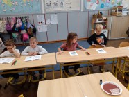 Návštěva předškoláků na 1. ZŠ - hlavní budova